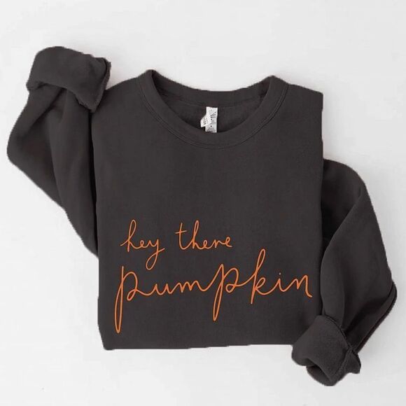 NWT Wool + Pepper Co. Hey There Pumpkin Unisex Crewneck - Picture 1 of 1